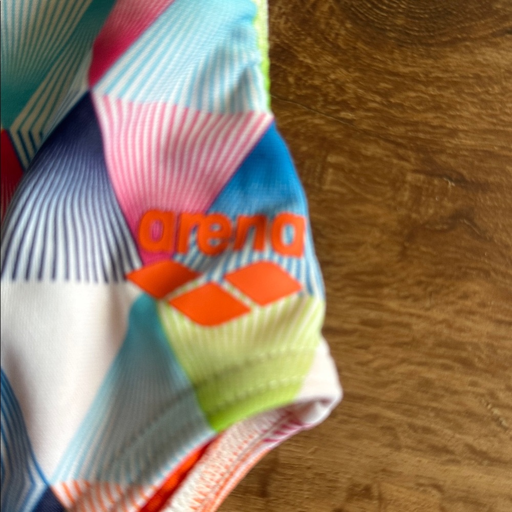 Colorful Geometric arena size 24 Swimsuit - Picture 2 of 4